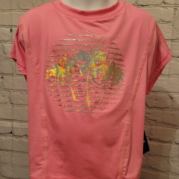 Ideology Other - ID Ideology Big Girls Palm Tree T-Shirt